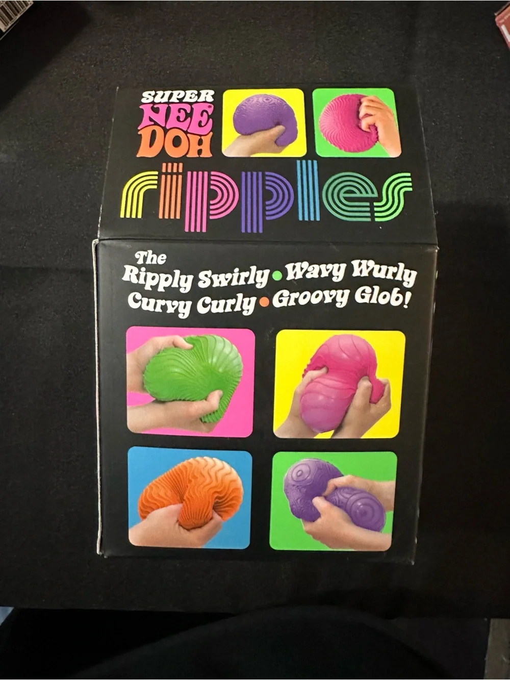 Schylling Super NeeDoh Ripples Sensory Toy - Purple
